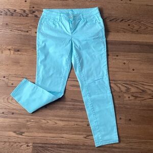 Tommy Bahama Skinny Jeans in turquoise
